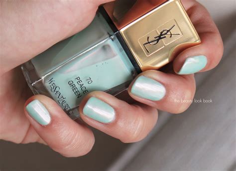 ysl jungle green nail polish|YSL beauty nail varnish.